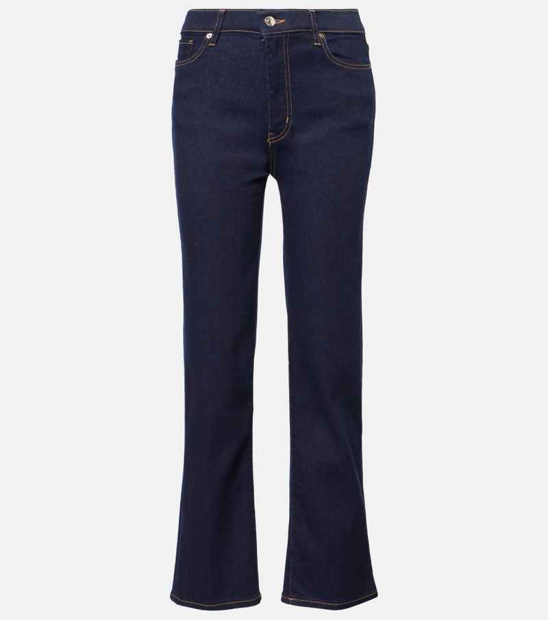 Le Sleek high-rise straight jeans - 1