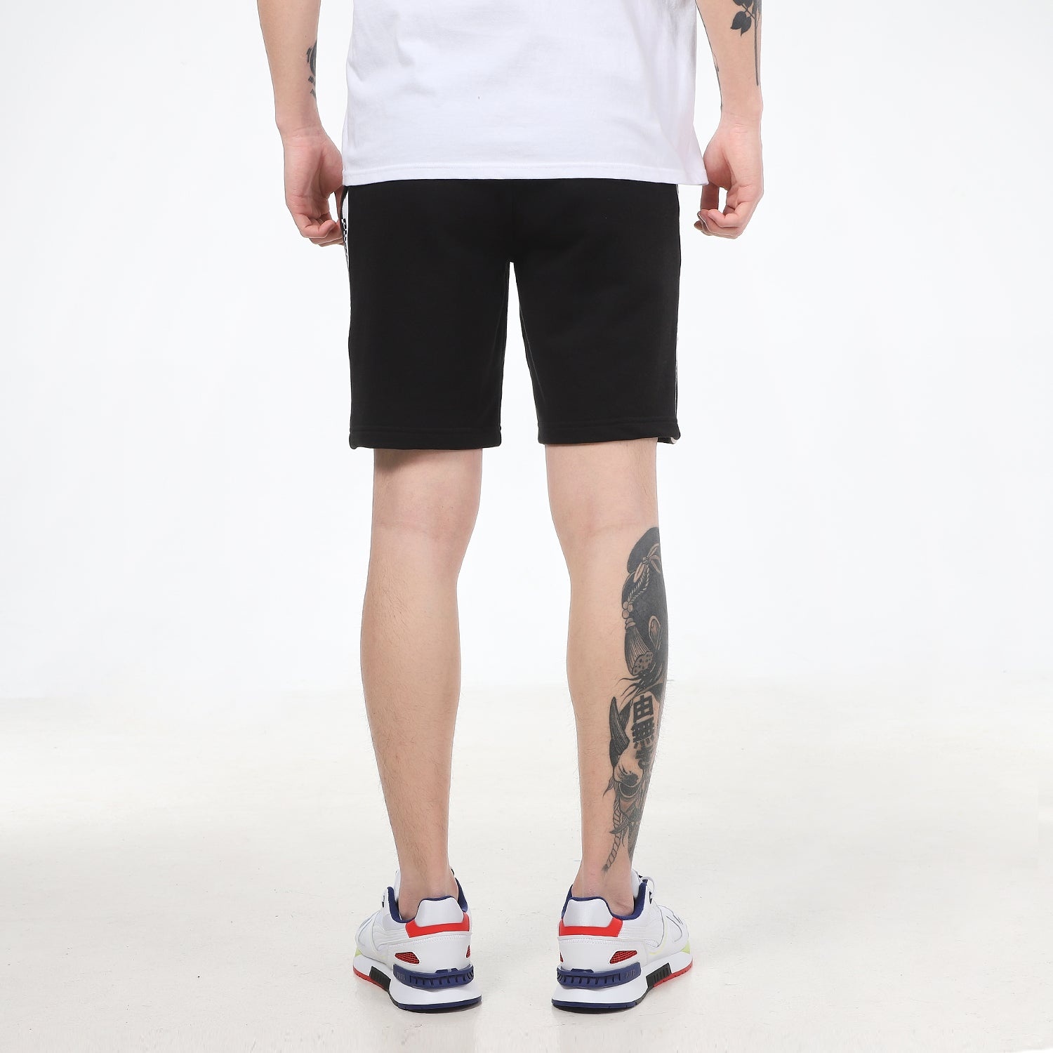 PUMA Amplified Shorts 'Black White' 588824-01 - 4