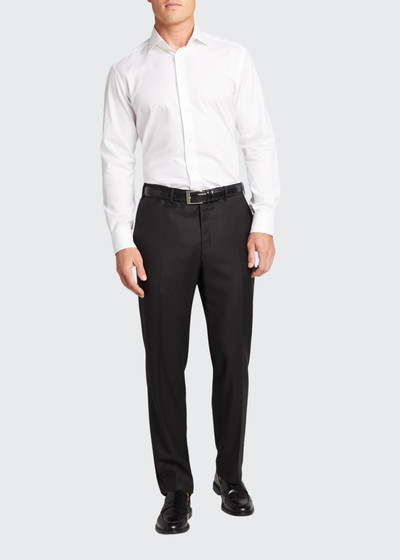 Brioni Men's Solid Wool Trousers outlook