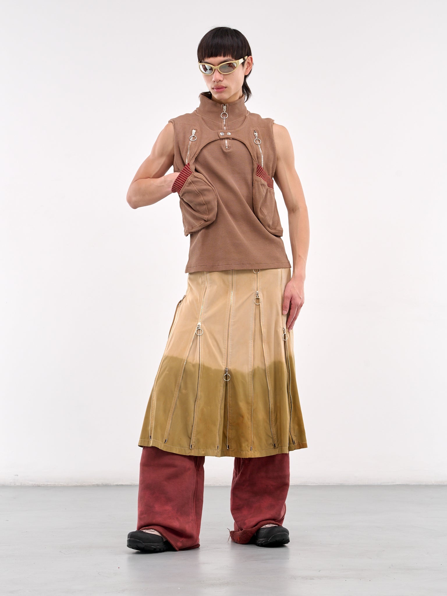 Waffle Jersey Utility Vest - 6