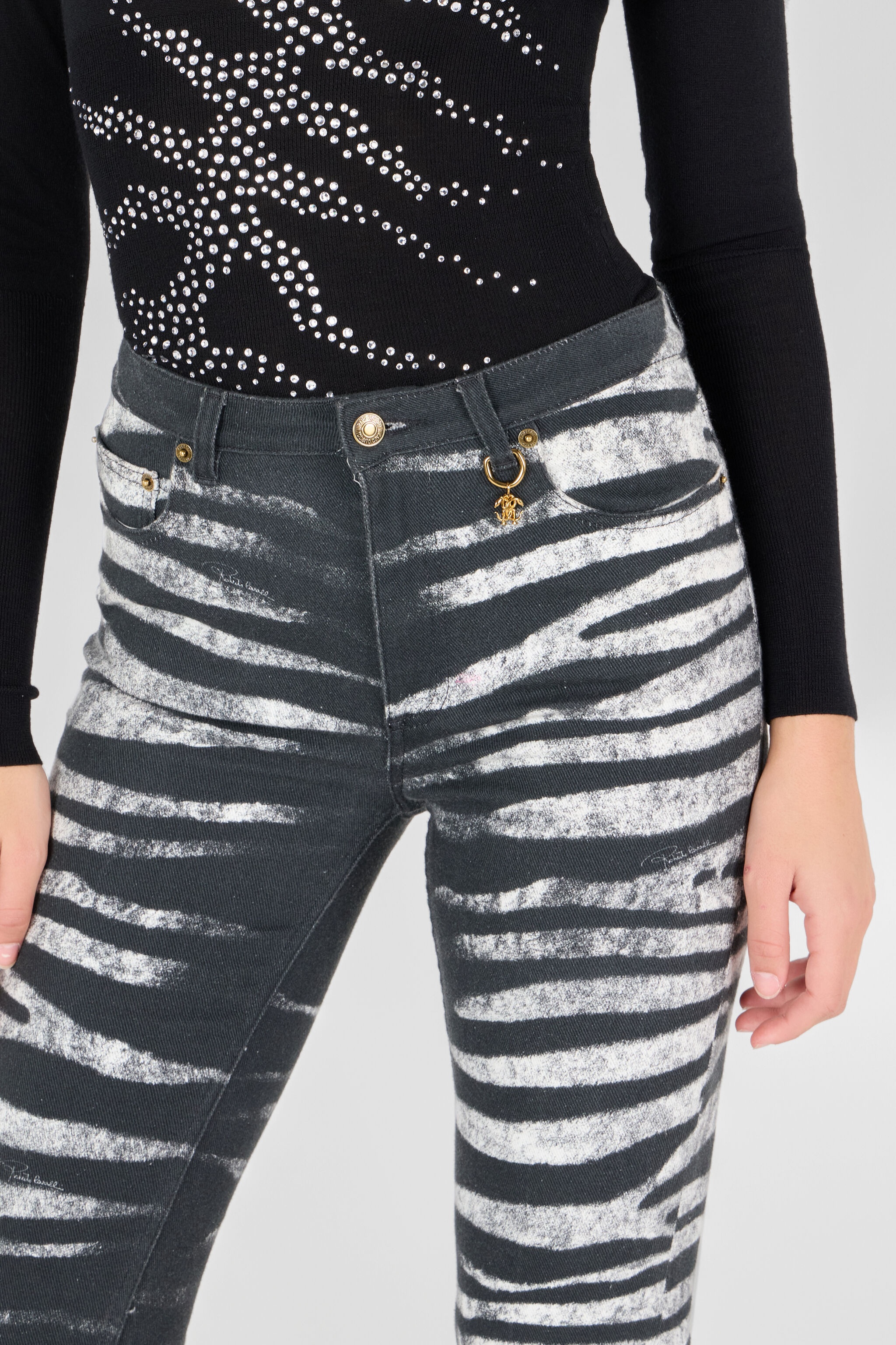 Pants With Zebra Print - 6