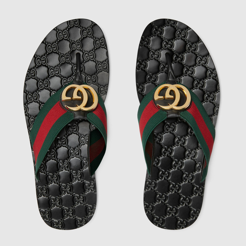 GUCCI Men's Riviera thong sandal outlook