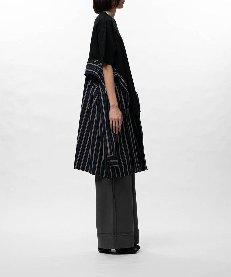 Shirt Combined T-shirt Dress 15