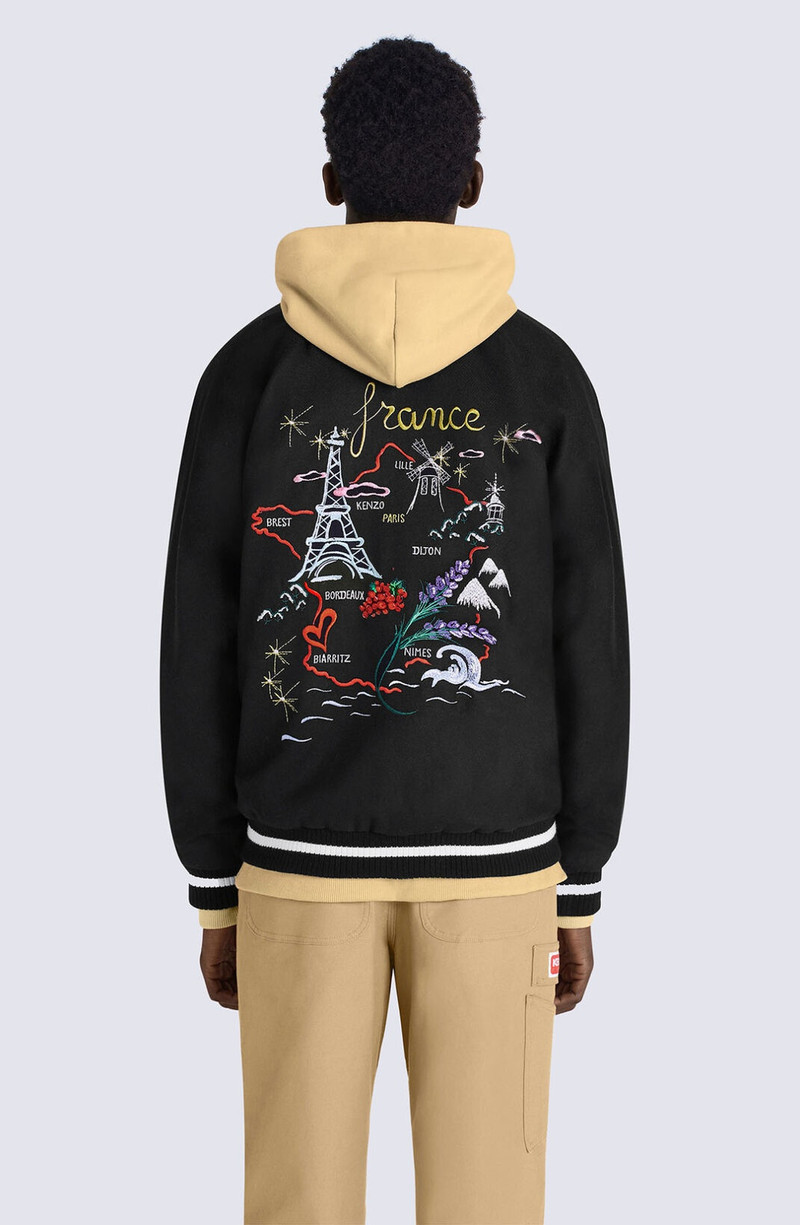 'France Japan' reversible bomber jacket 8