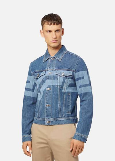 VERSACE Greca Denim Jacket outlook