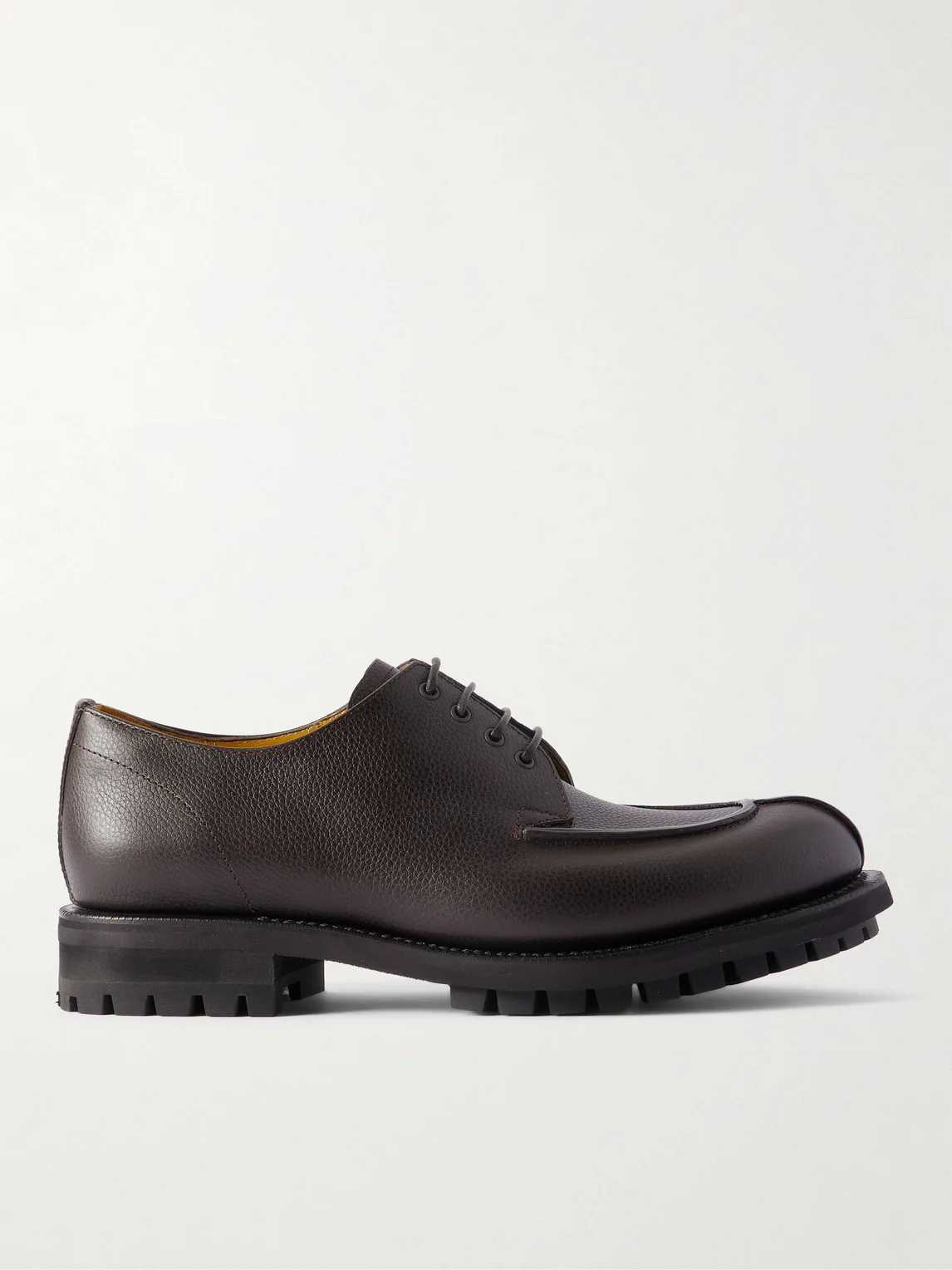 New Oslo Full-Grain Leather Derby Shoes - 1