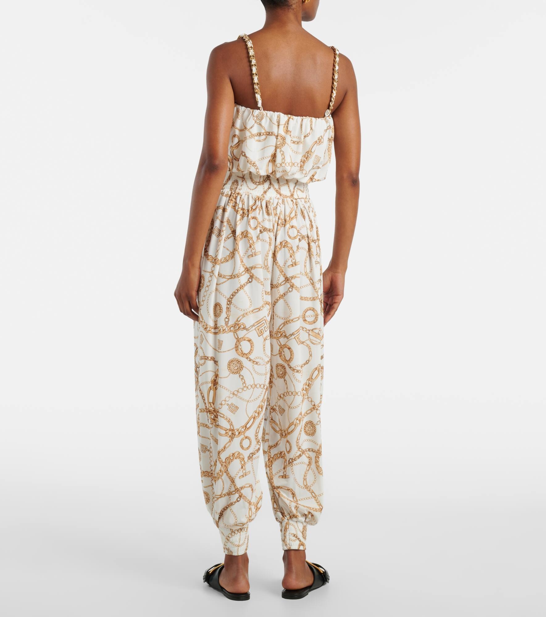 Chain printed jumpsuit - 3