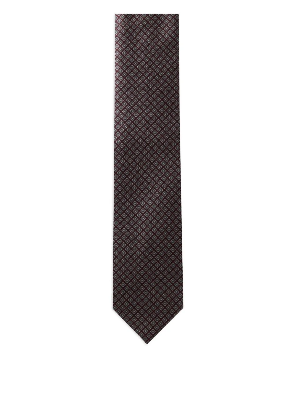 geometric-pattern tie - 1
