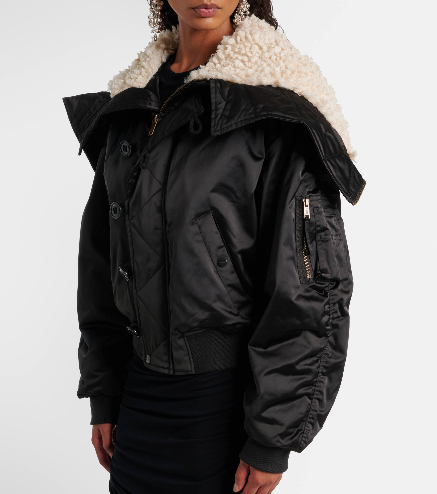 Elisa hooded bomber jacket - 7