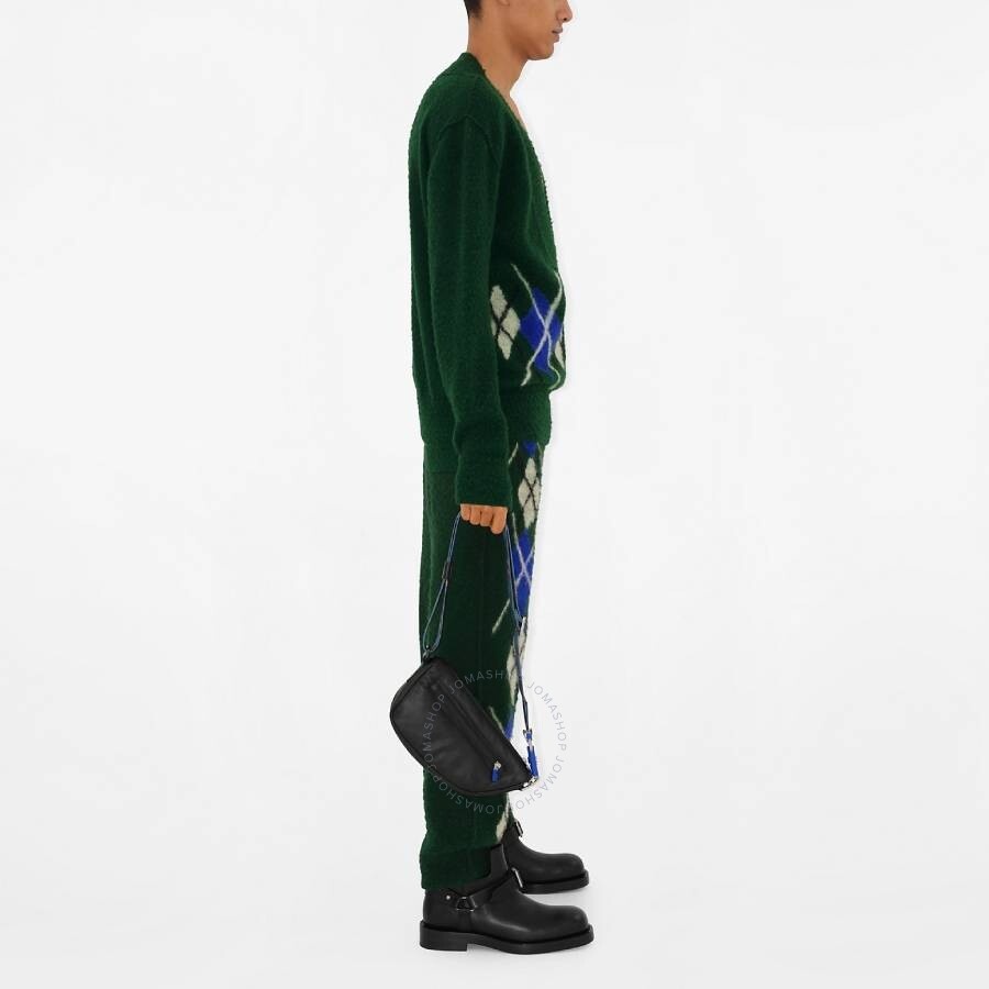 Burberry Diamond Pattern Wool Joggers - 5