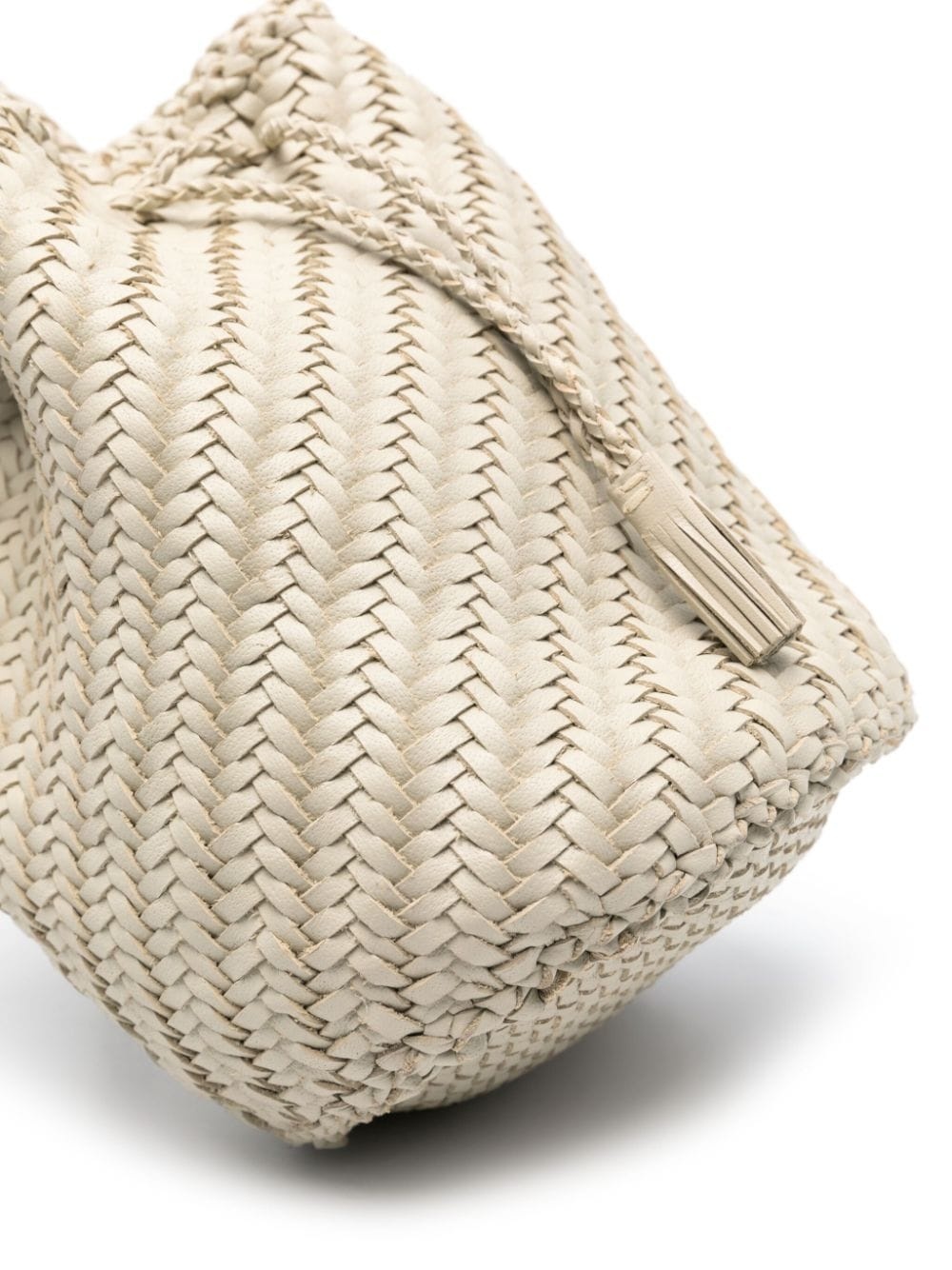 Pompom Double Jump leather bag - 4