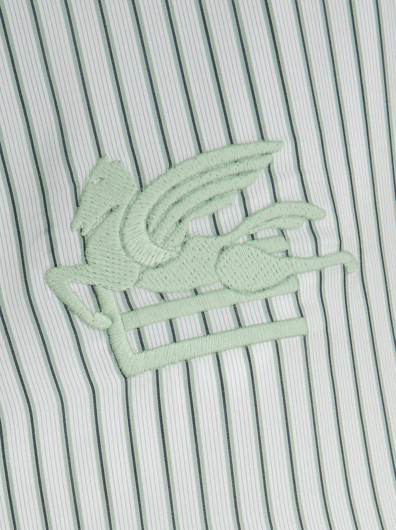 STRIPED SHIRT WITH LOGO 6