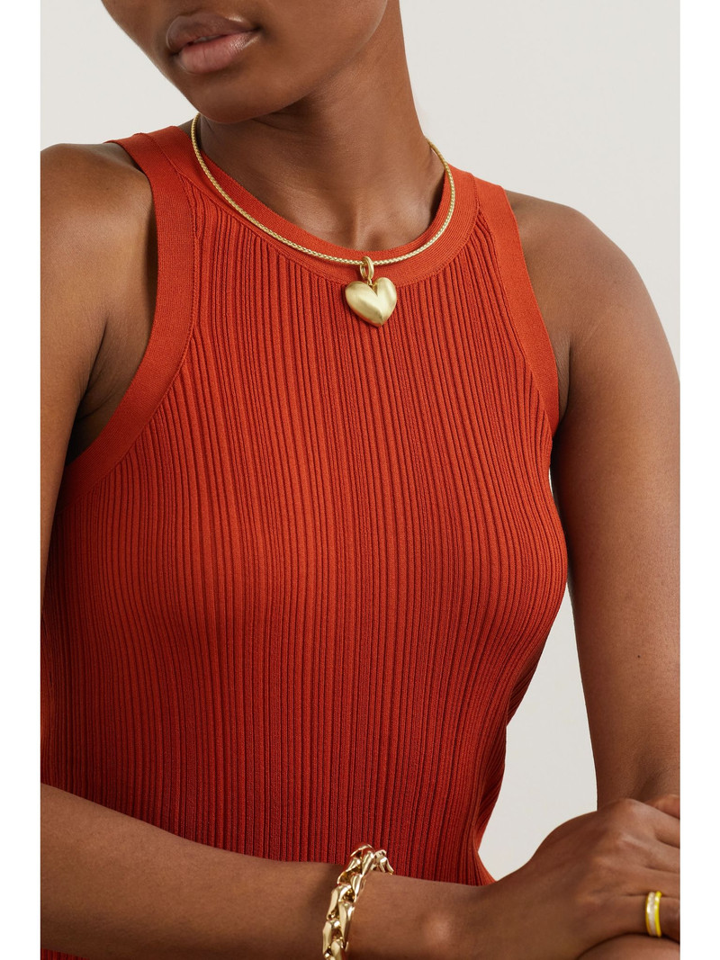 LAUREN RUBINSKI 14-karat gold necklace Gold outlook