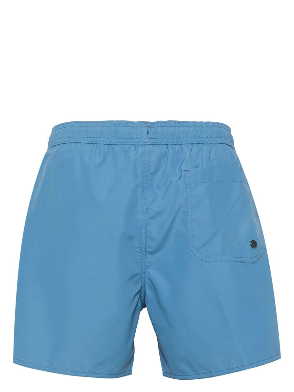 logo-trim swim shorts - 2