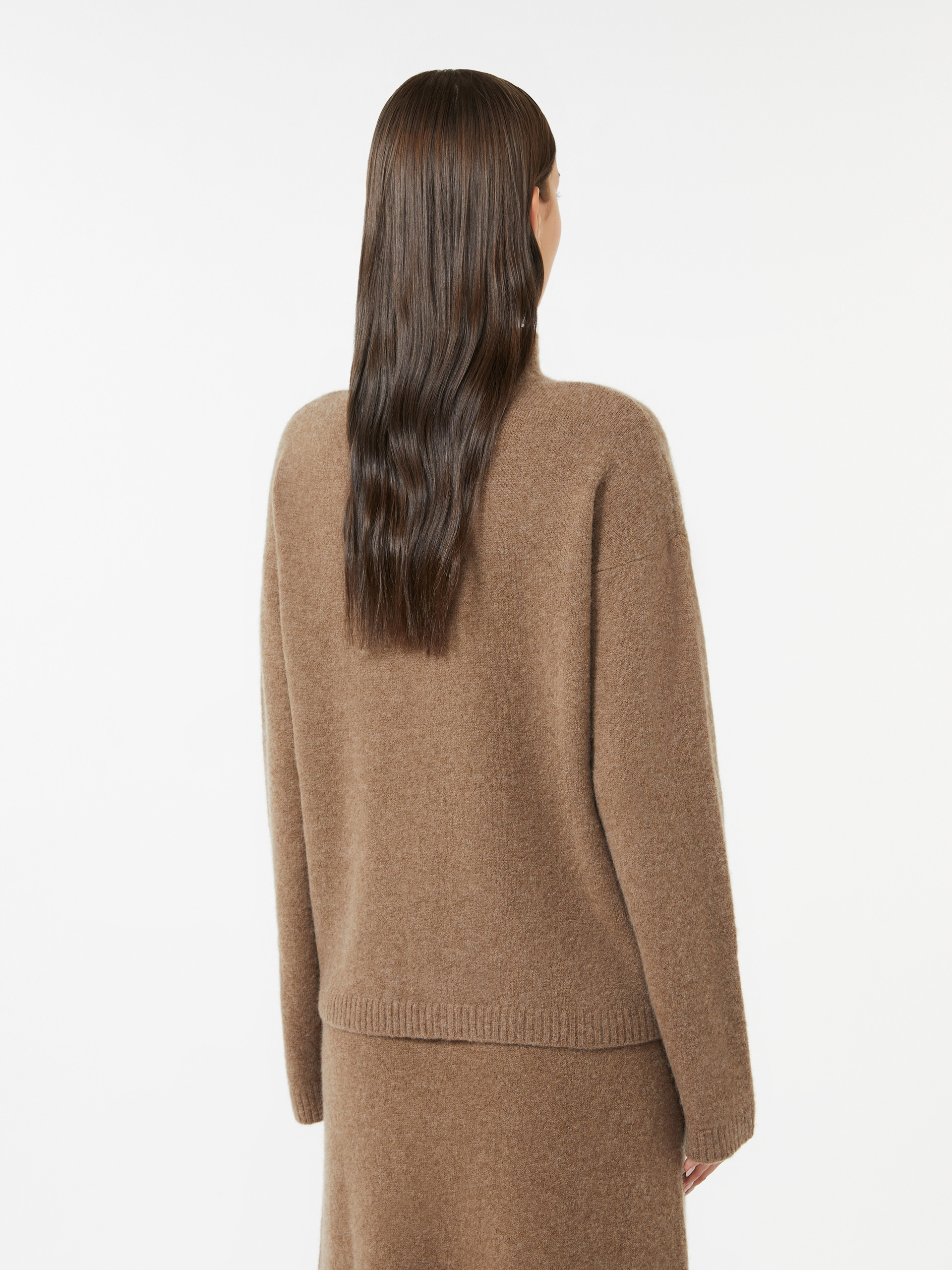 ORLAYA Boxy jumper in stretch cashmere yarn - 4