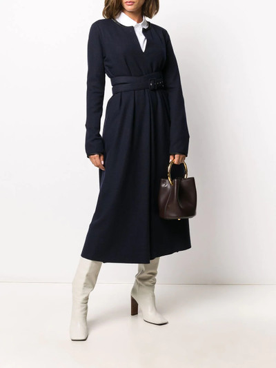 Jil Sander belted midi dress outlook