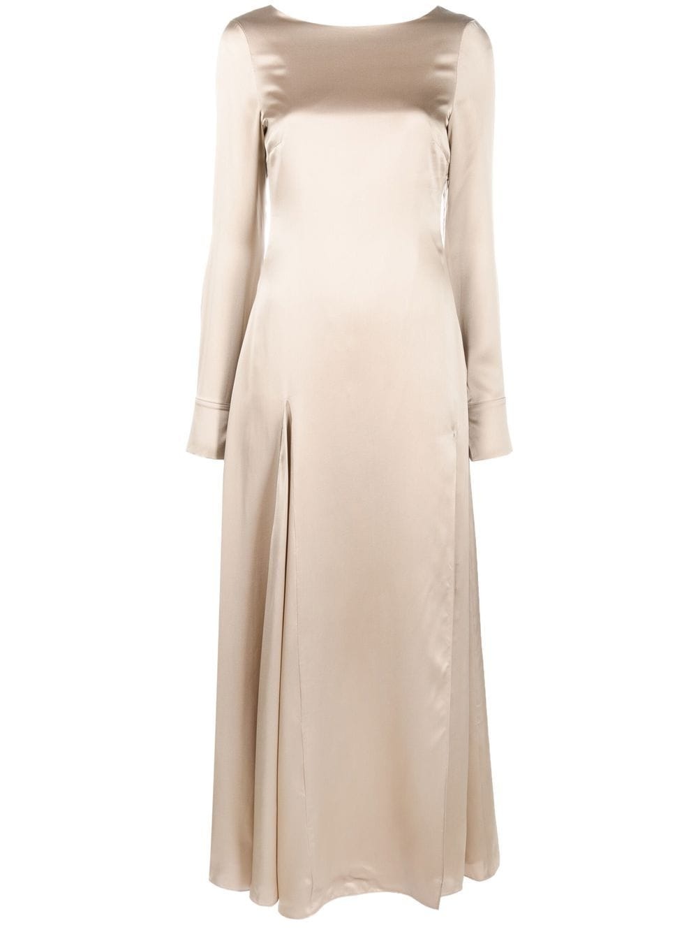organic silk long dress - 1