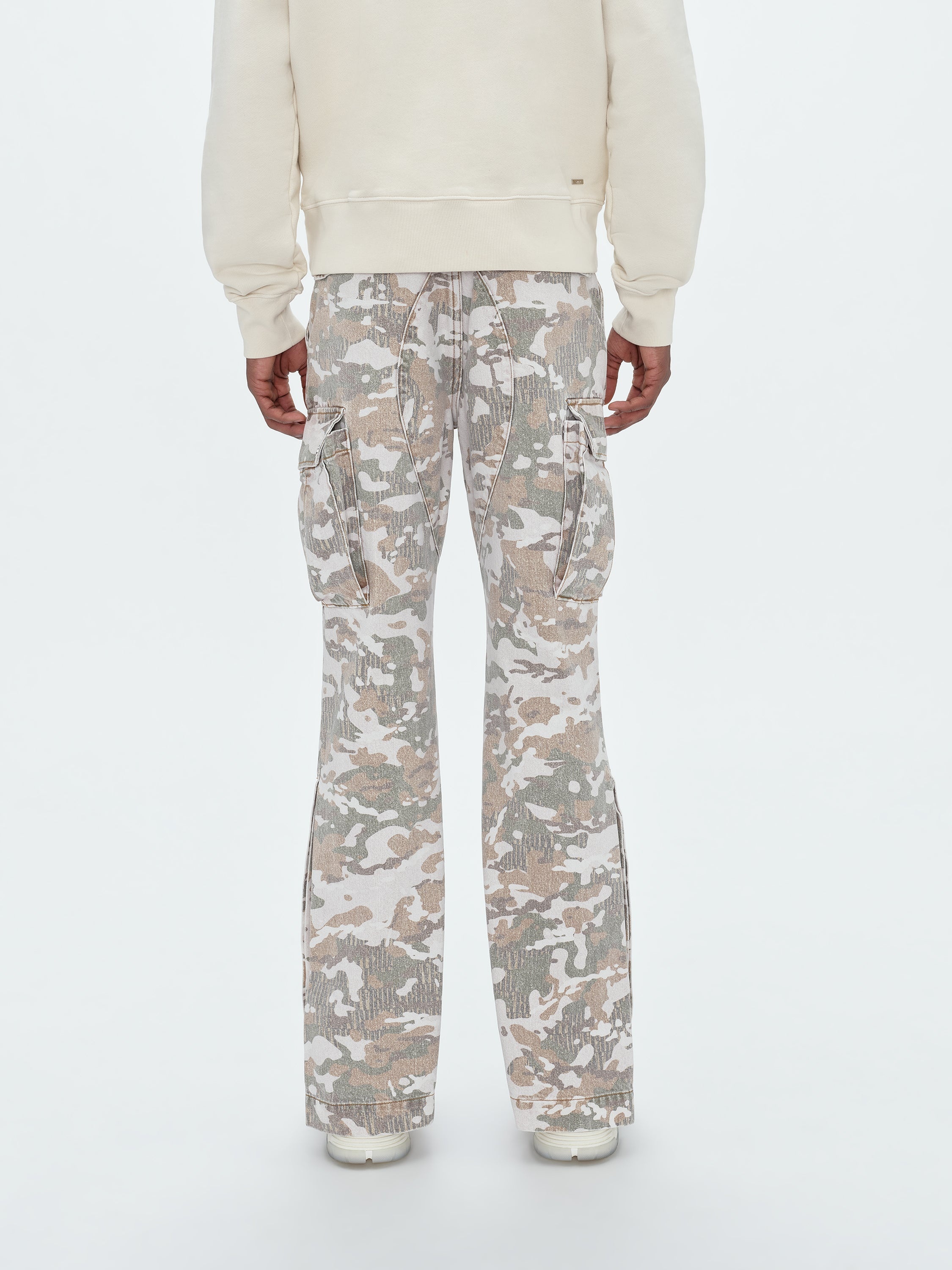 M65 CAMO CARGO KICK FLARE - 5