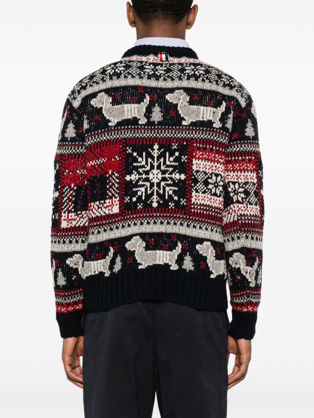 fair isle intarsia jumper - 4