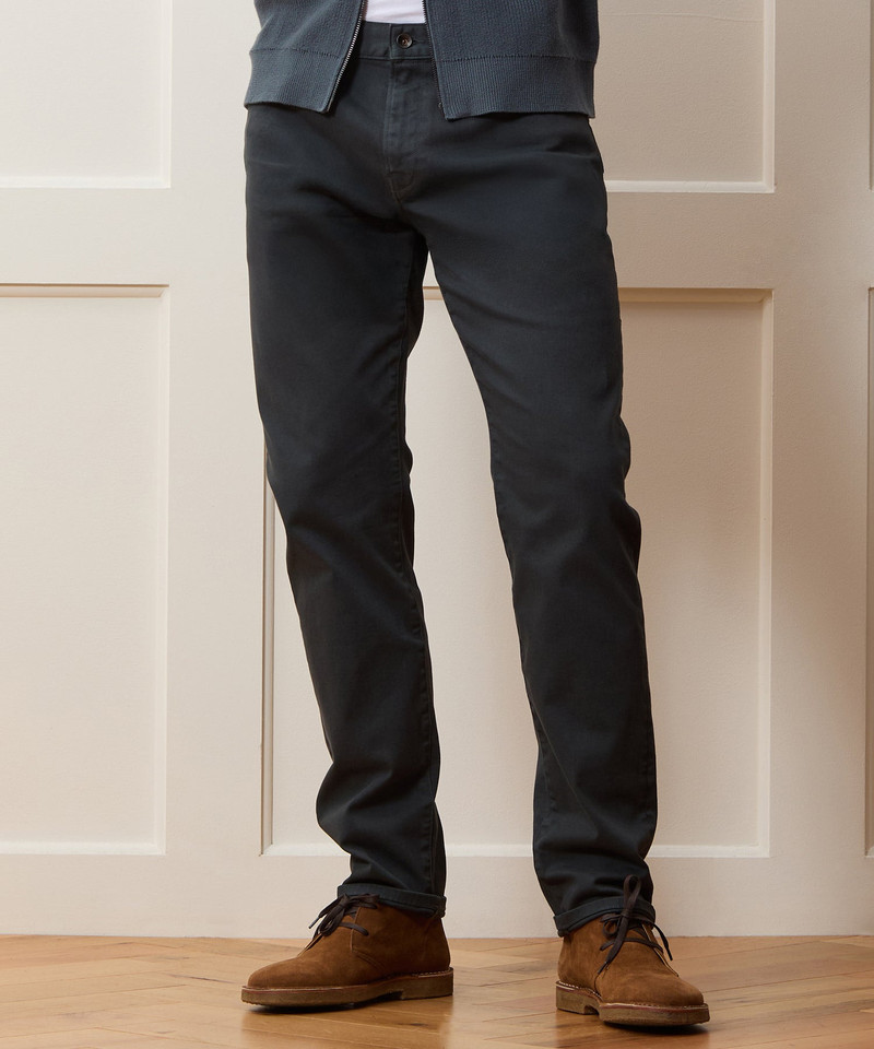 TODD SNYDER Slim Fit 5-Pocket Chino outlook