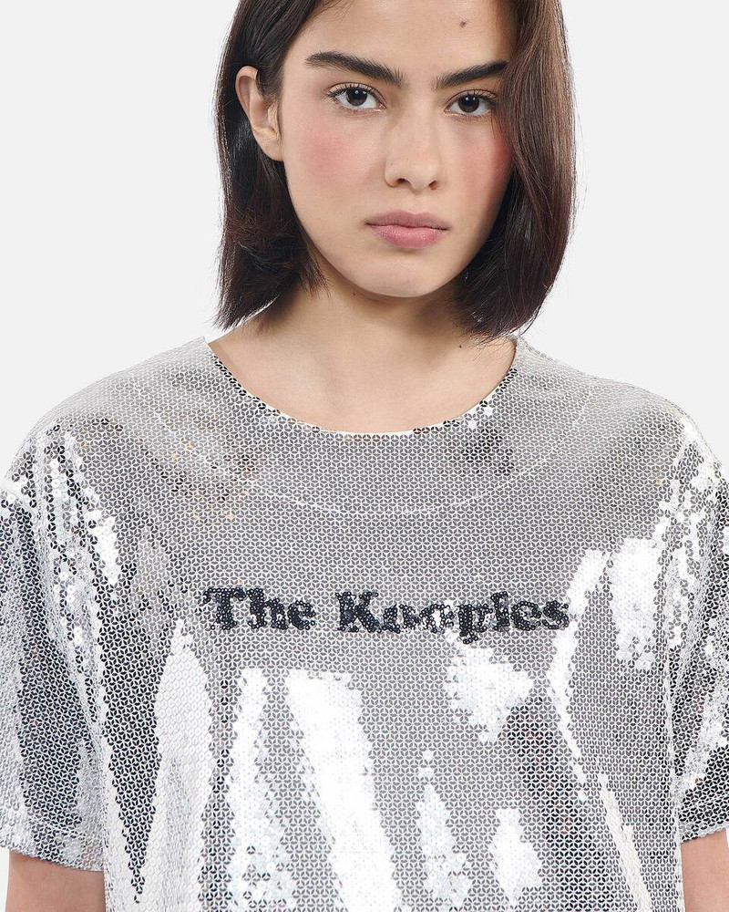 SILVER SEQUINED T-SHIRT 6
