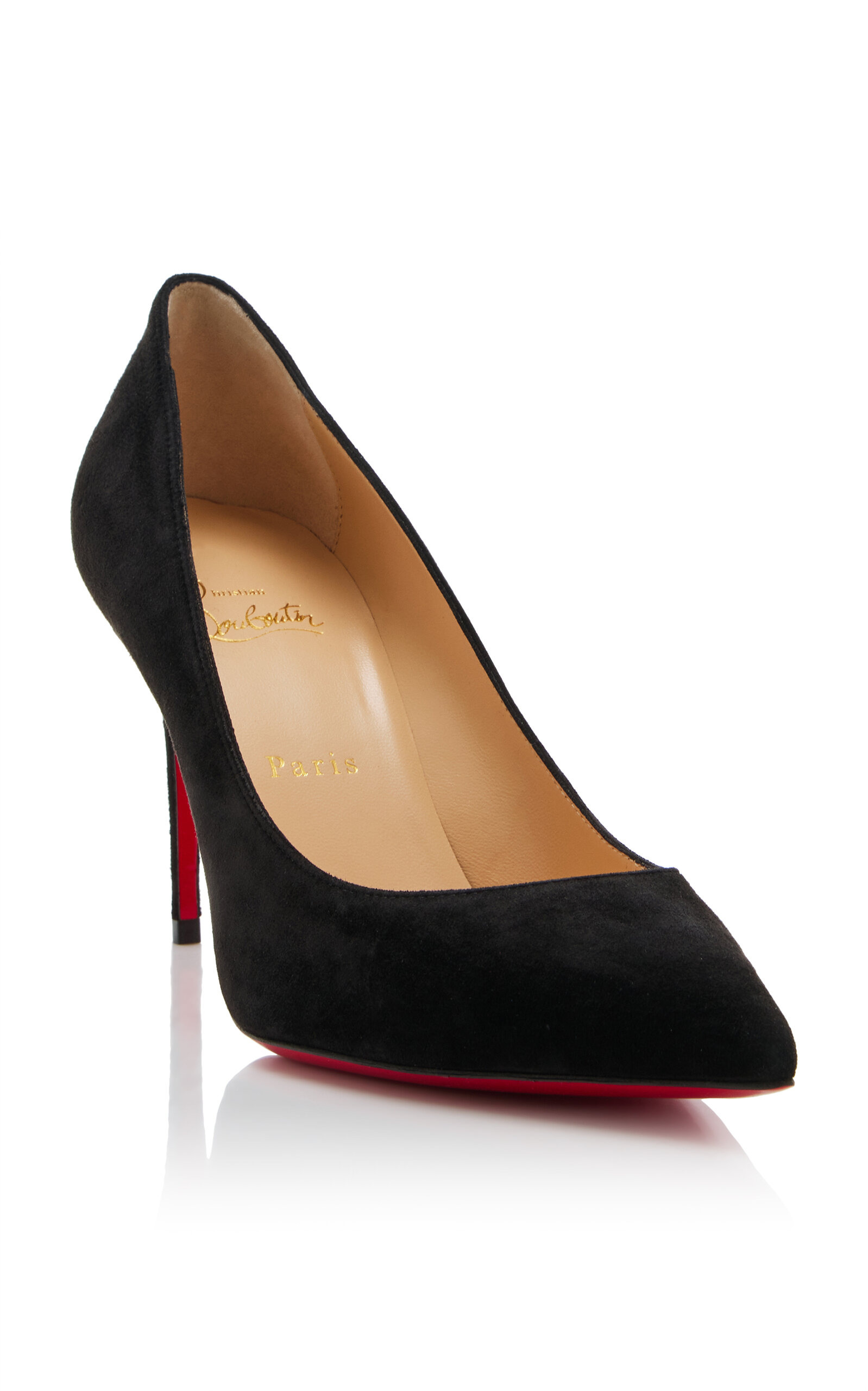 Kate 85mm Suede Pumps black - 4