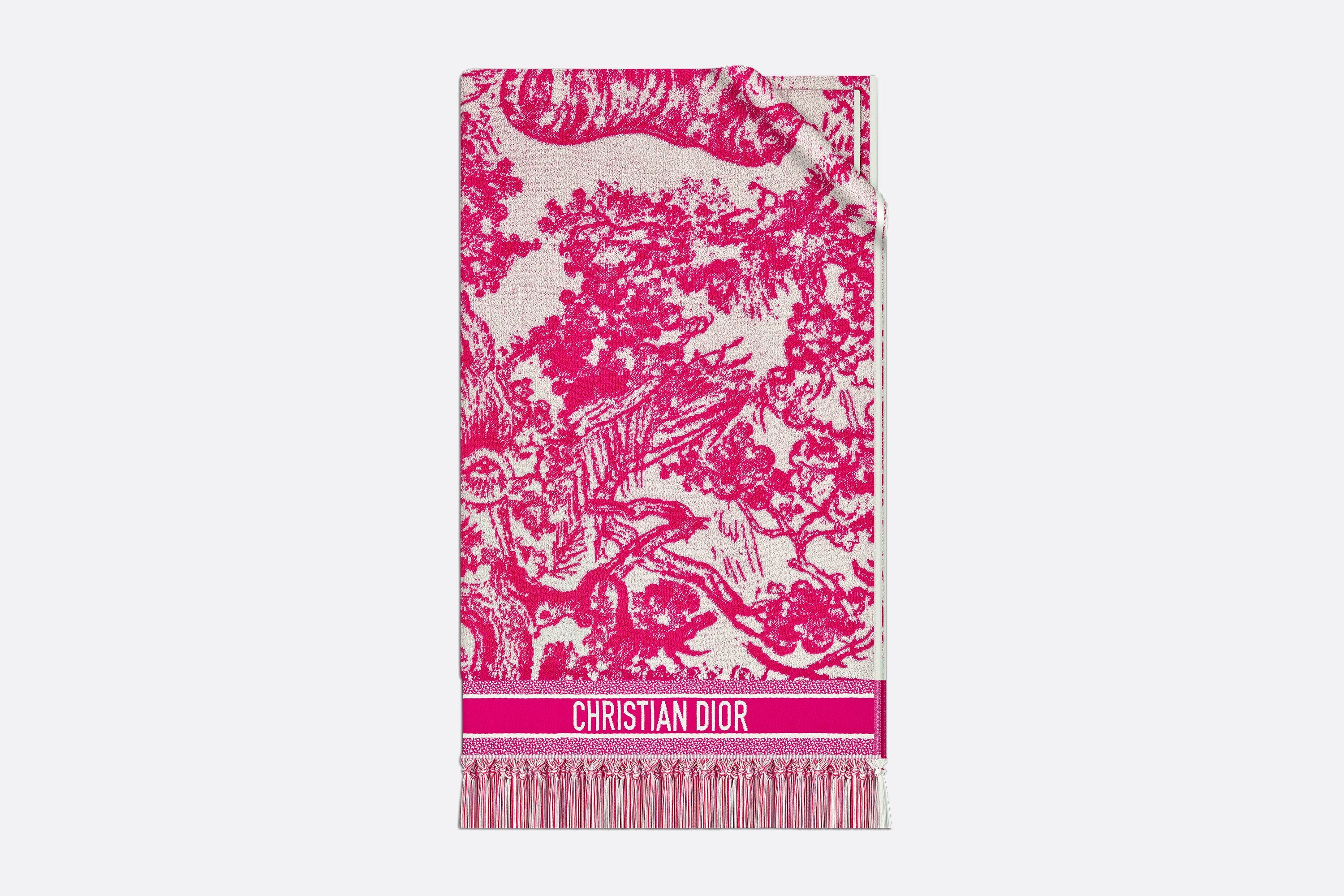 Toile de Jouy Sauvage Towel - 1