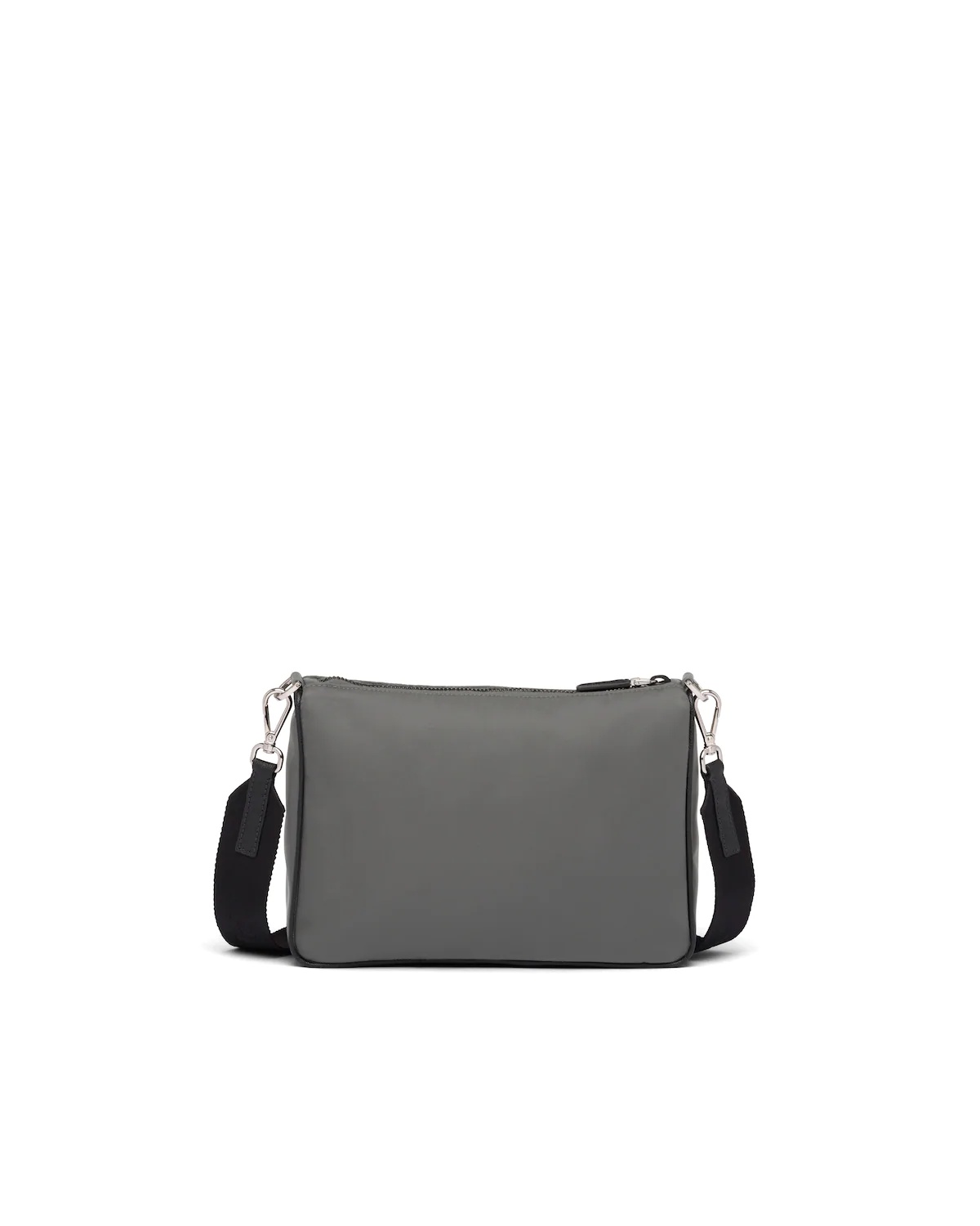 Nylon and Saffiano Leather Bag with Strap - 4