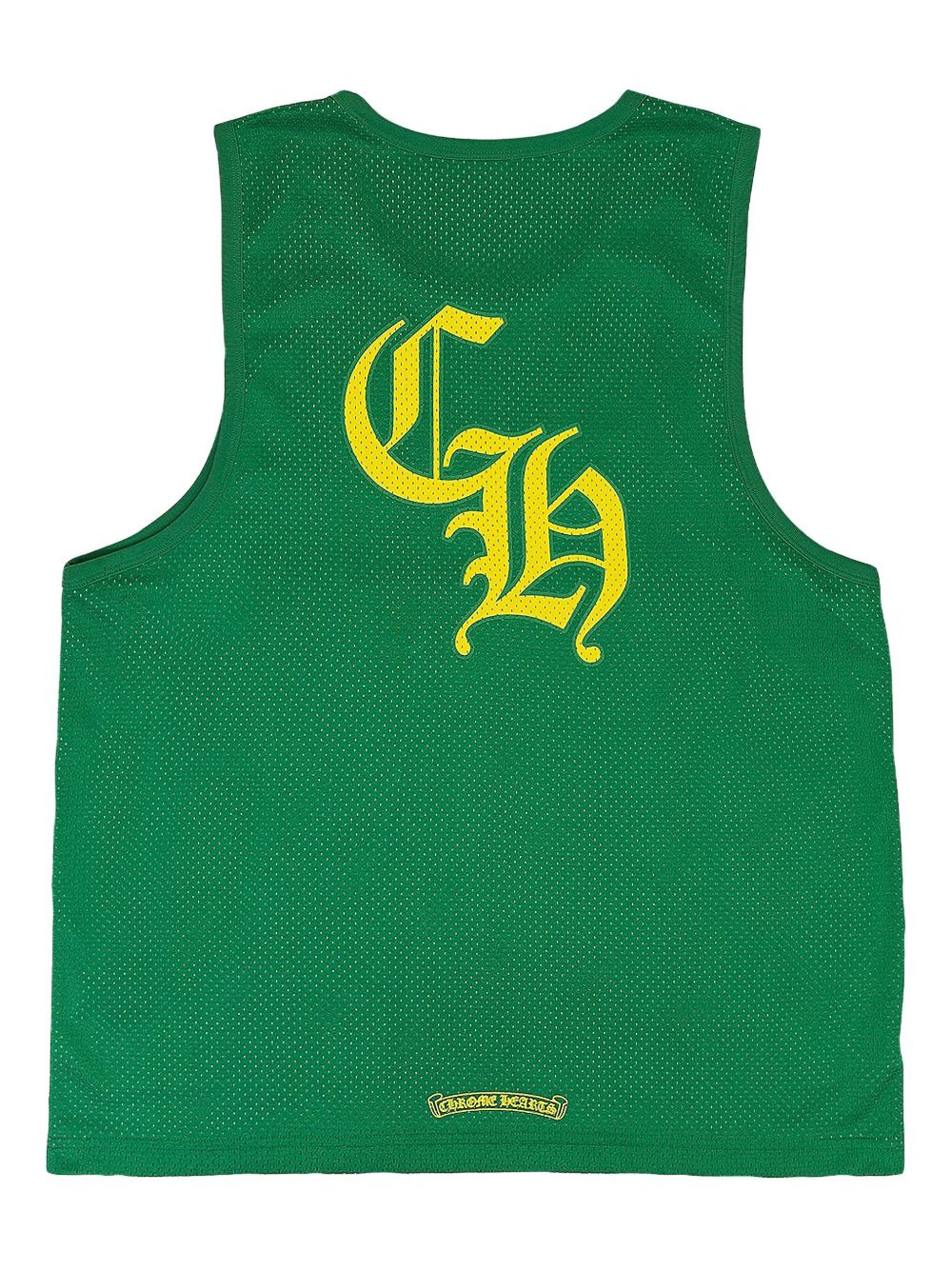 mesh-panel jersey vest - 2