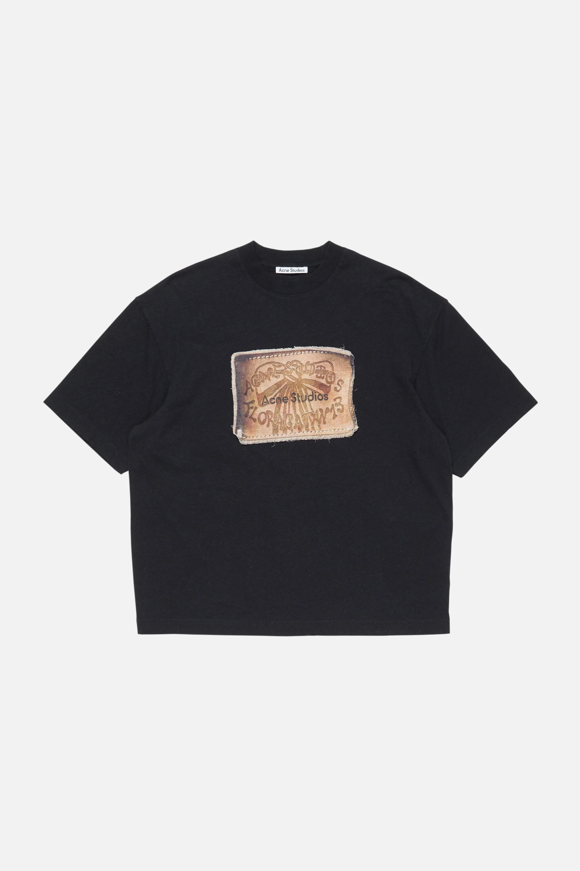 Logo t-shirt - Faded black - 1