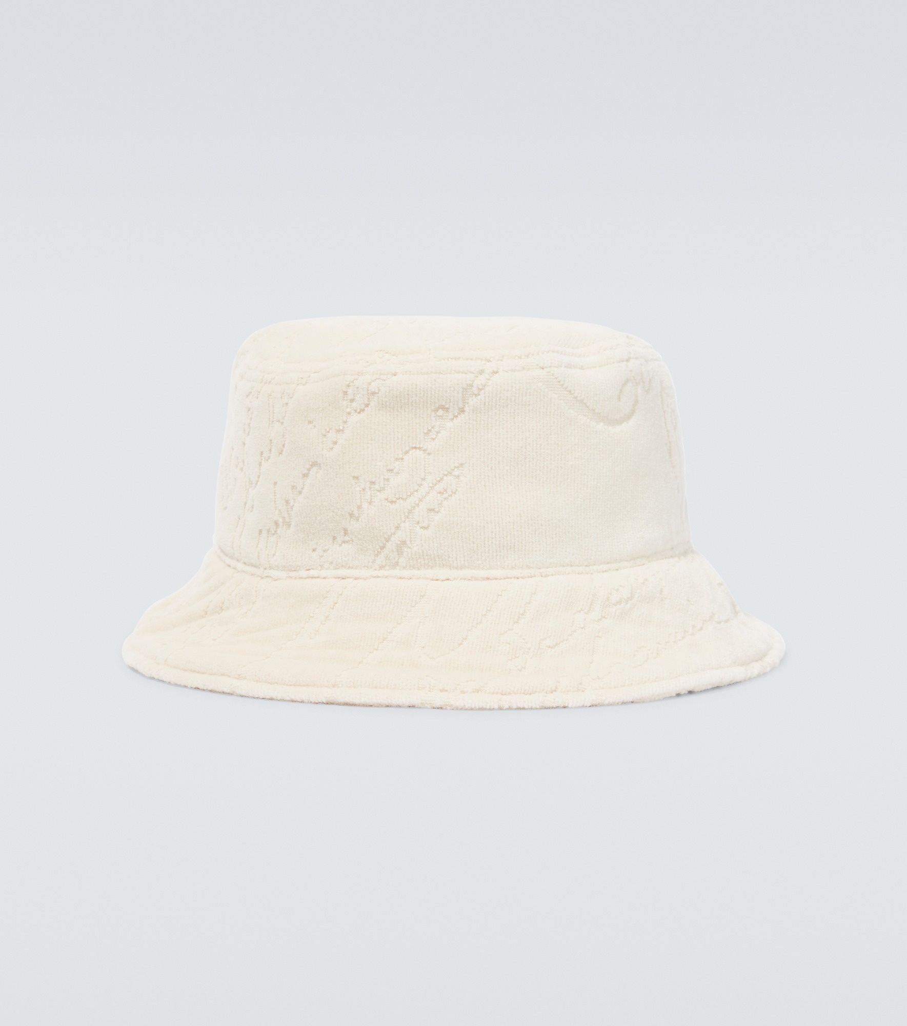 Scritto cotton bucket hat - 1