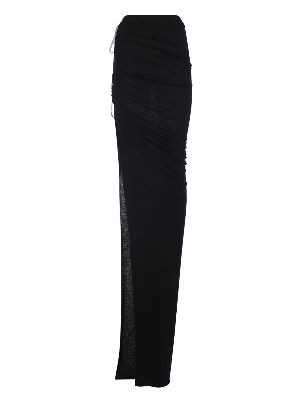 Rick Owens Women Long Skirt With Slit - 1