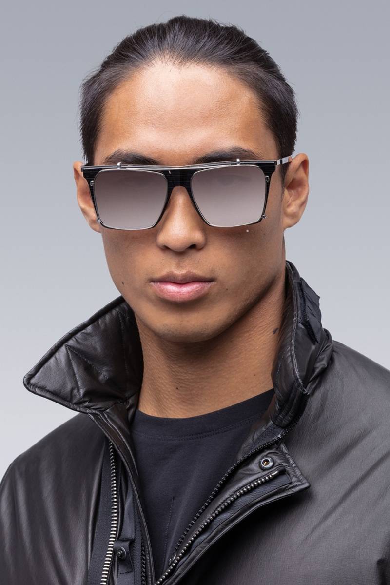 F1-T-B F1-T Sunglasses Silver/Light Yellow/Platinum 44