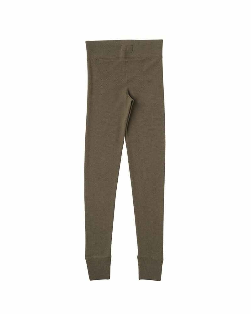 MIL KNIT LONGJOHNS KHAKI - 2