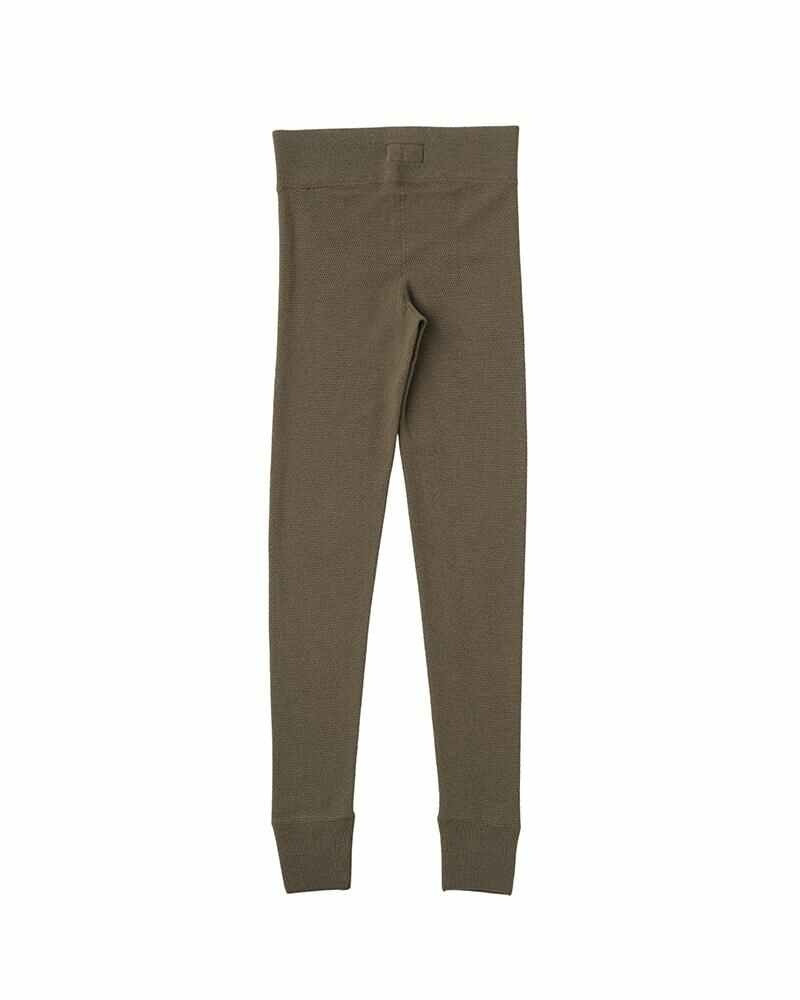 visvim MIL KNIT LONGJOHNS KHAKI outlook