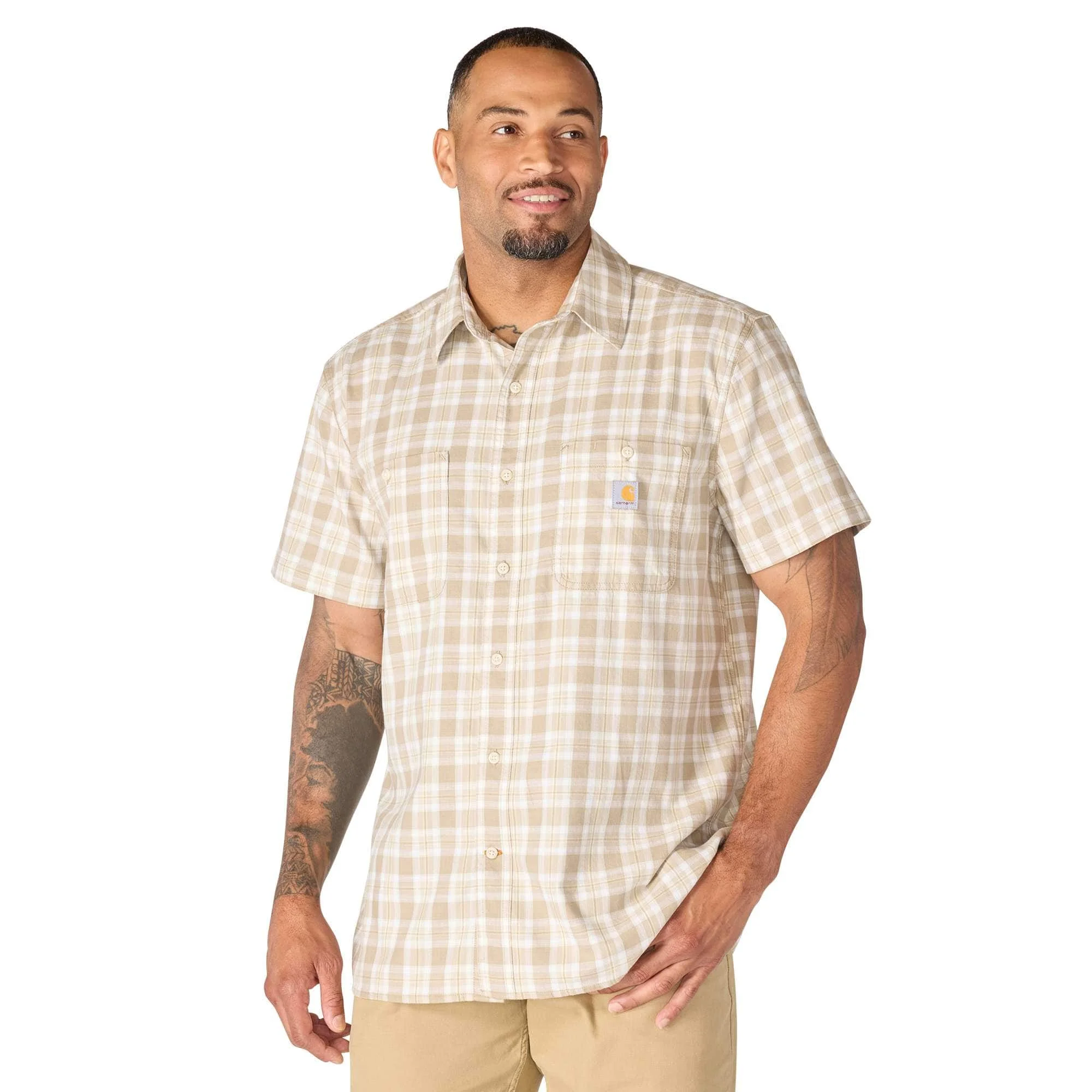 Bozeman Relaxed SS Plaid Shirt - 1