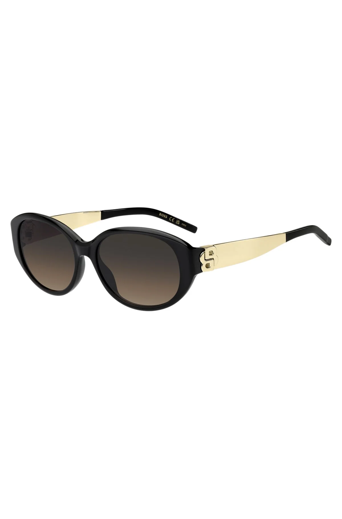 TWO-TONE SUNGLASSES WITH DOUBLE B MONOGRAMS - 1