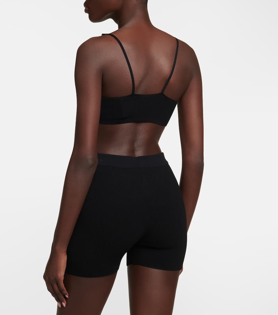 Le Short Pralu ribbed-knit shorts - 3