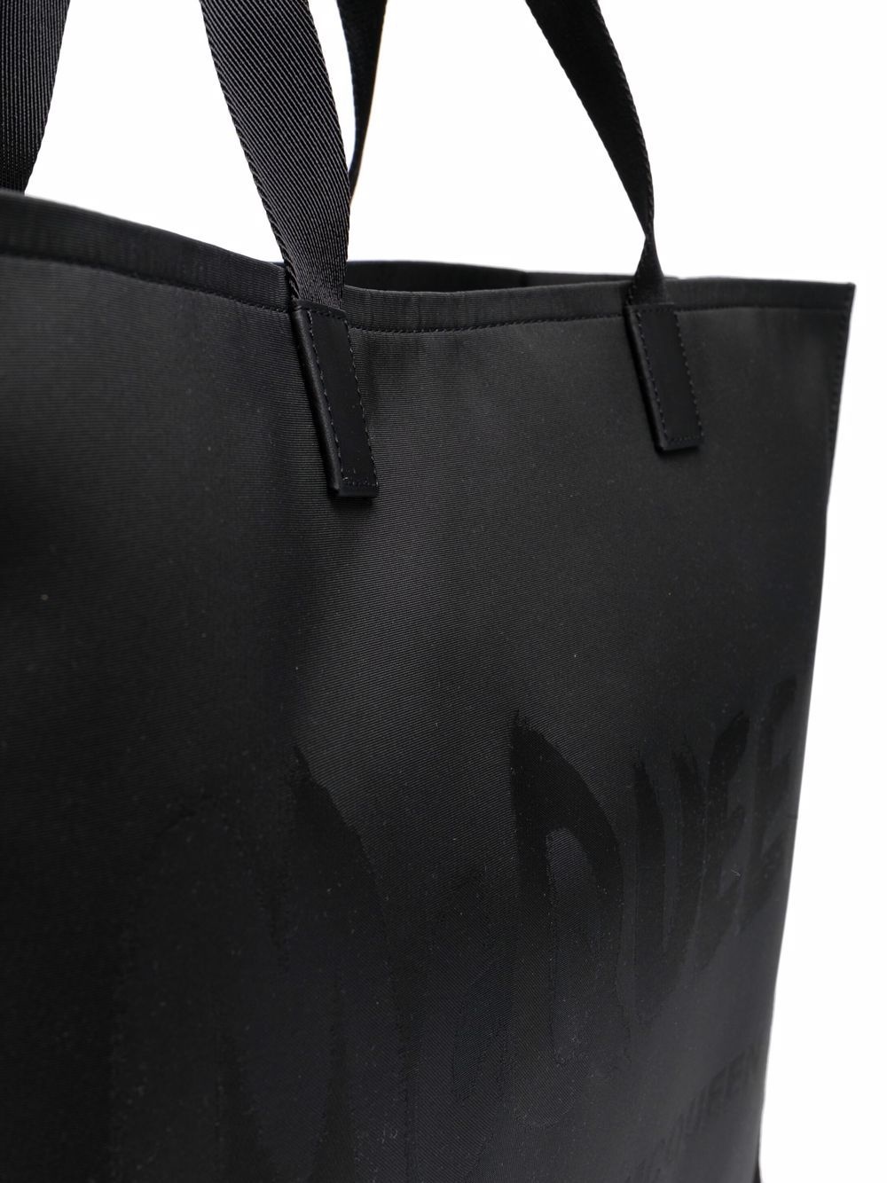 logo-print tote bag - 4