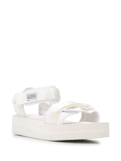 Suicoke strappy platform sole sandals outlook