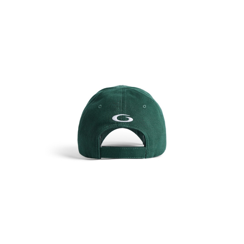 Men's Basketball Cap in Dark Green 3