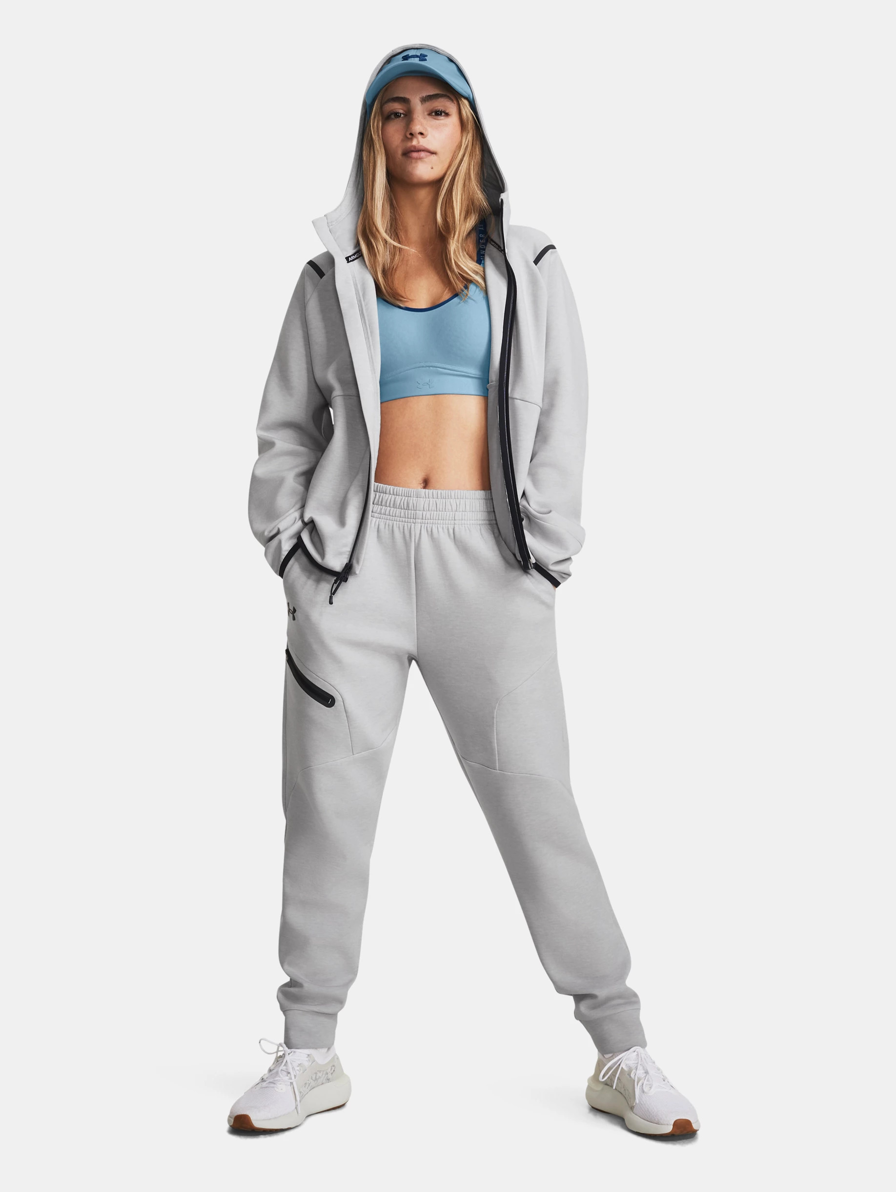 Women's UA Unstoppable Fleece Joggers - 5
