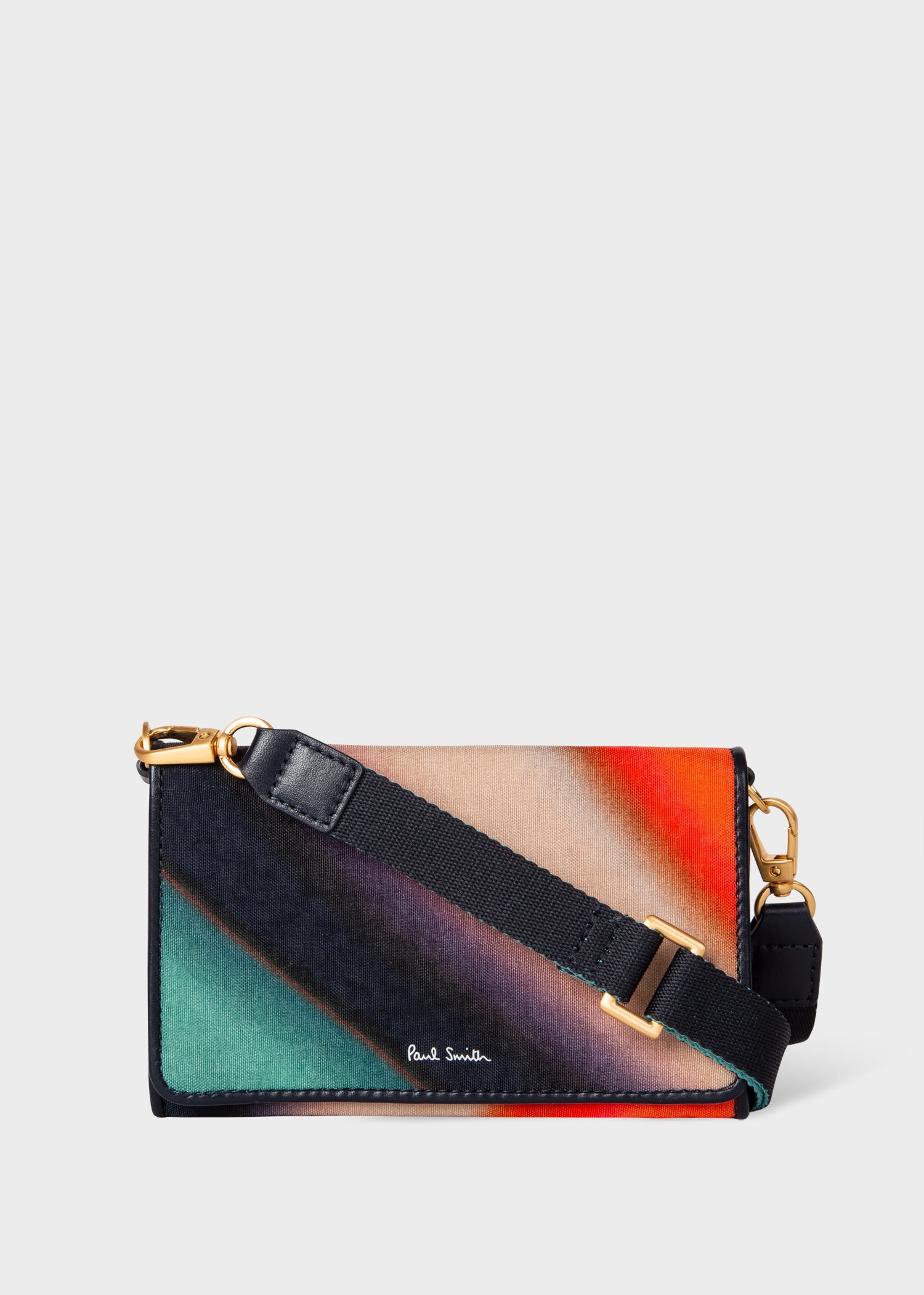 'Spray Swirl' Silk Scarf & Phone Pouch Gift Set - 2