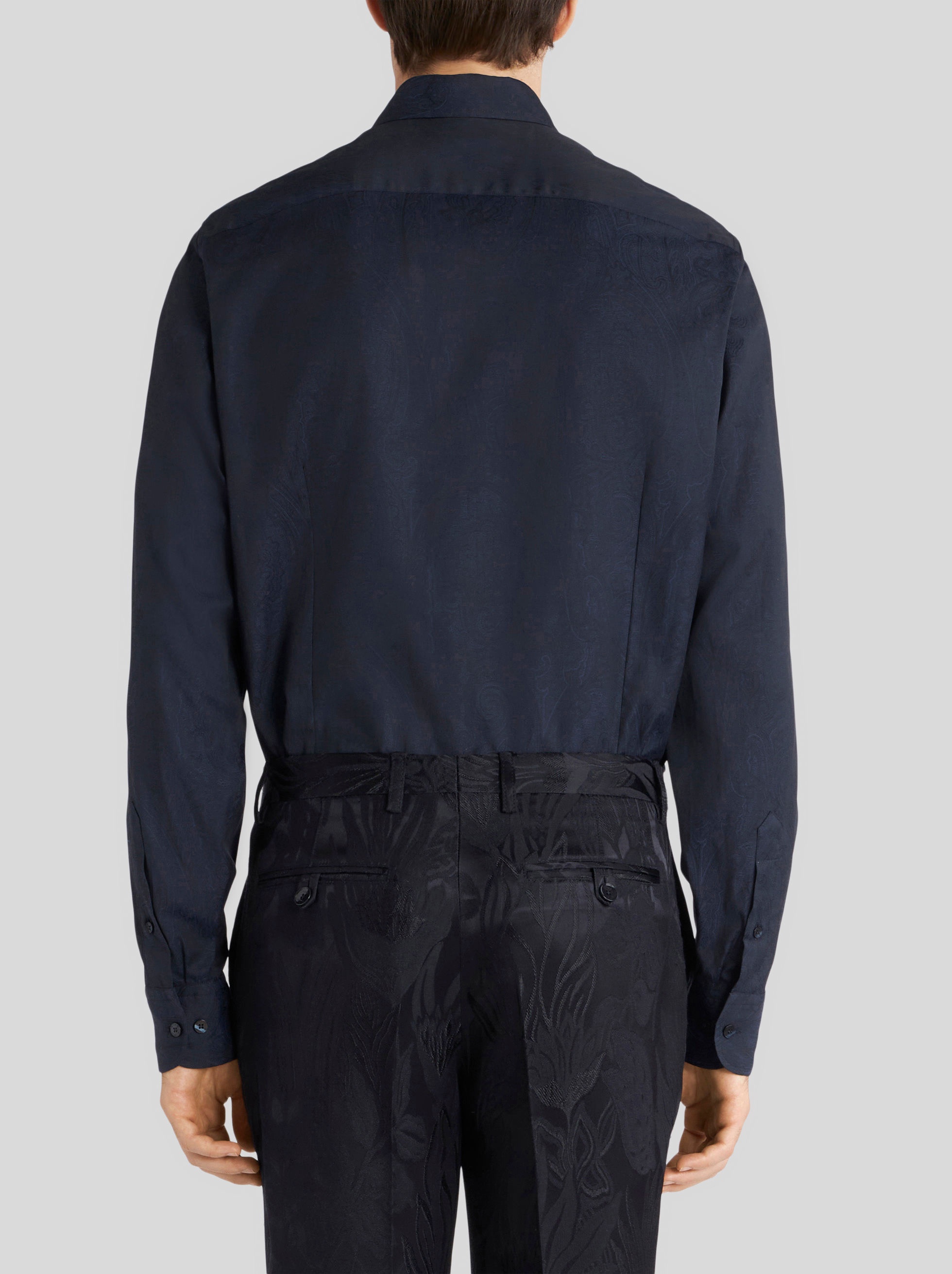 PAISLEY JACQUARD SHIRT - 4