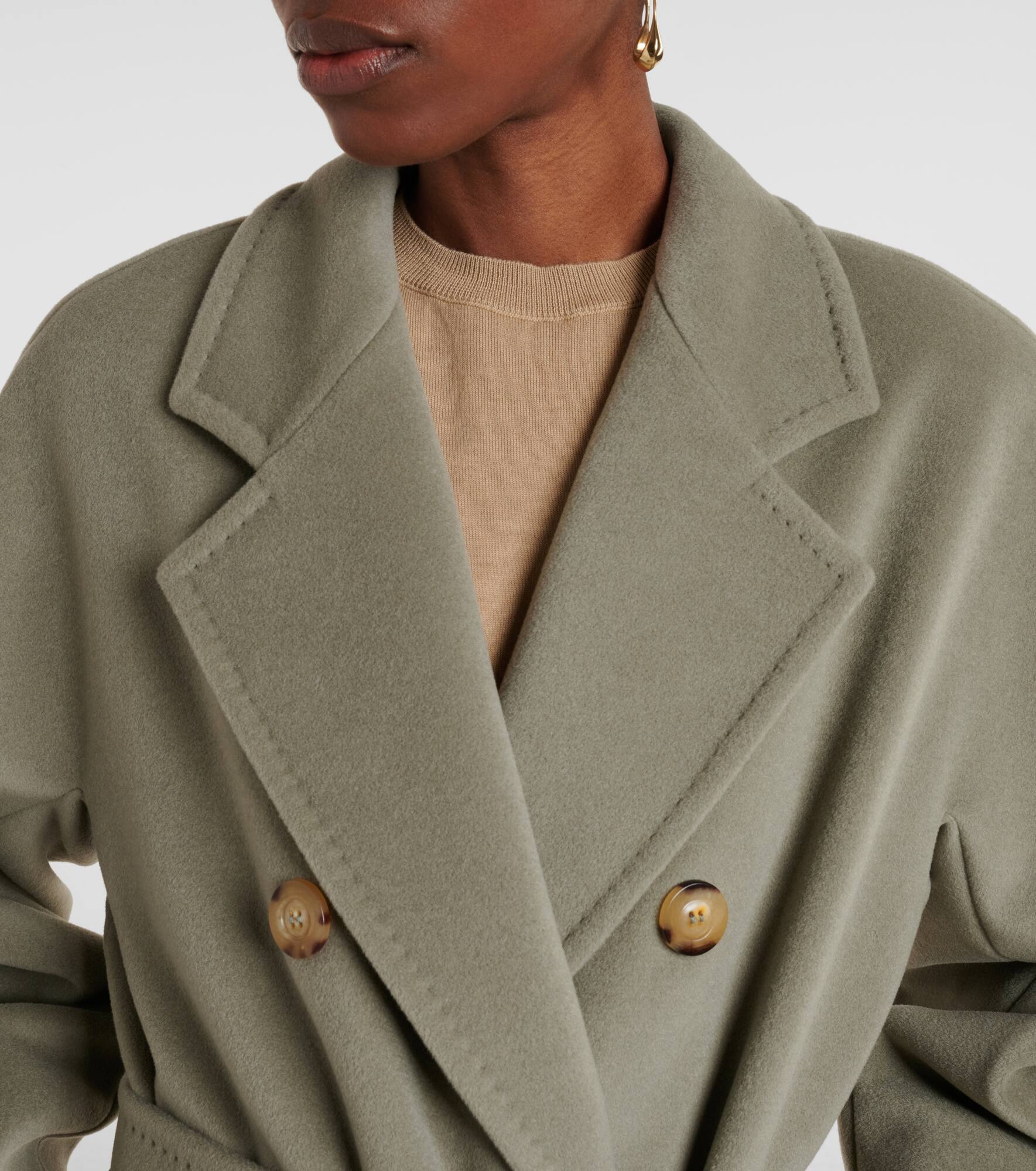 Madame belted wool and cashmere coat - 4