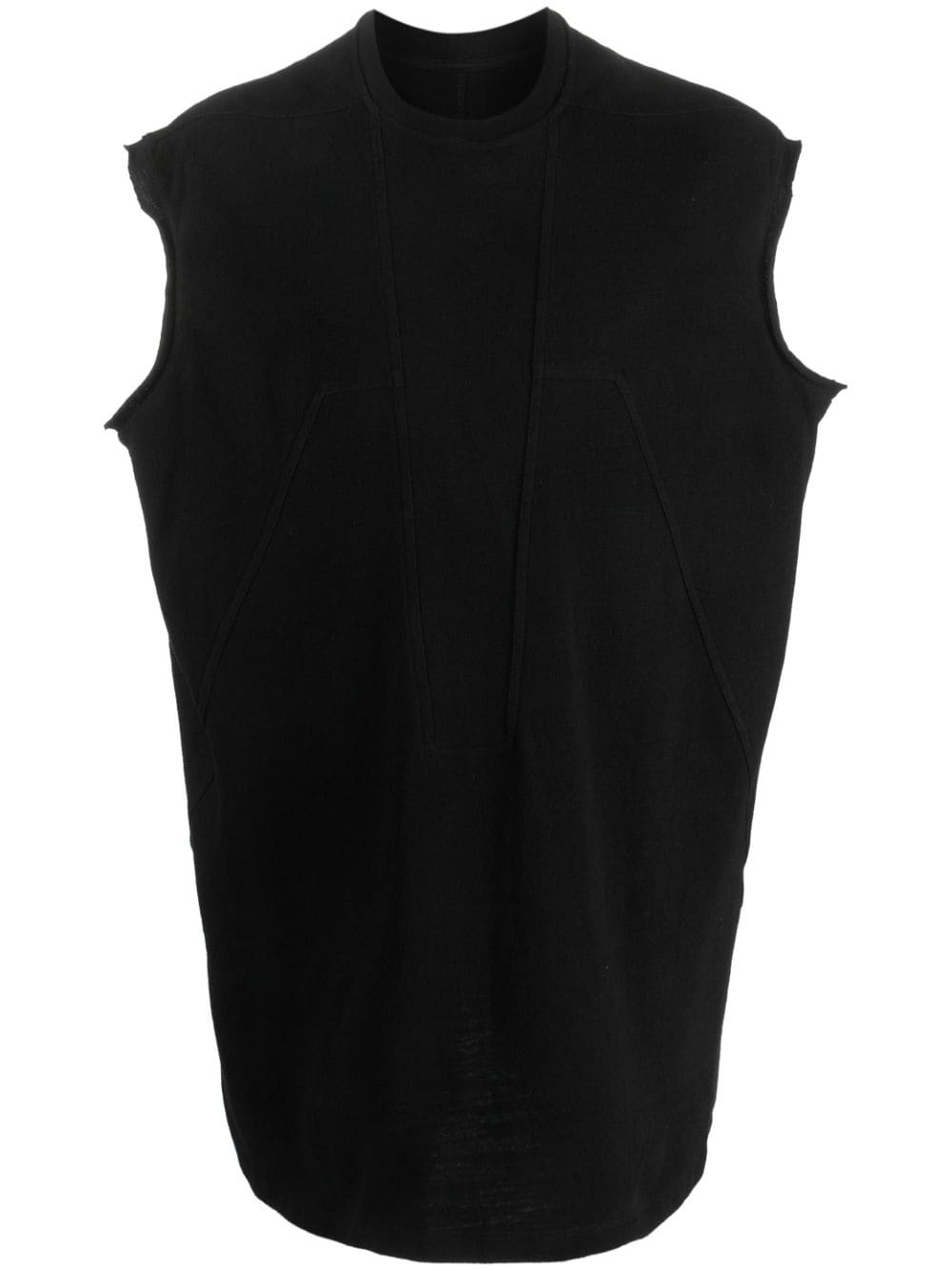 panelled cotton tank top - 1