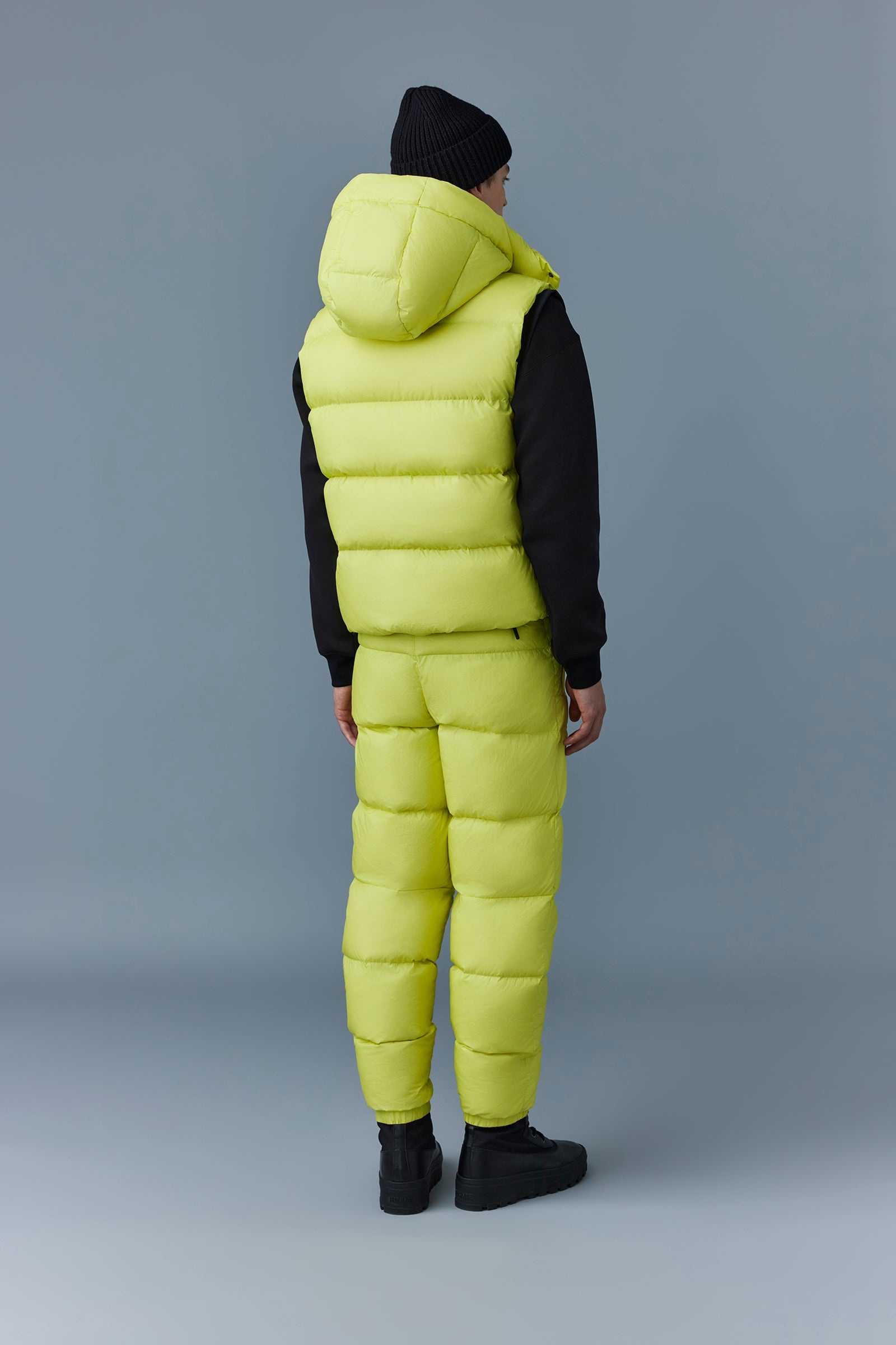HUGH Down vest with removable hood - 4