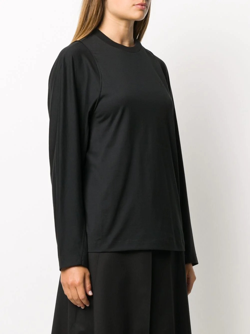 double layered long-sleeved T-shirt - 3