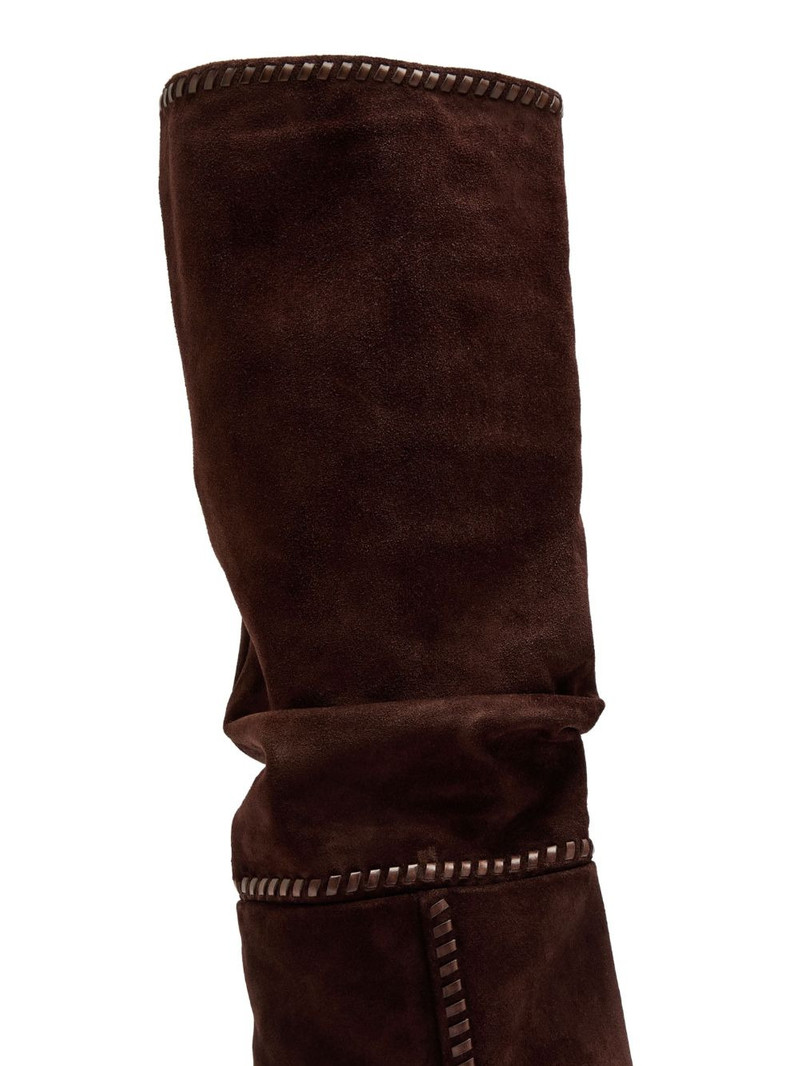 JIMMY CHOO square-toe boots outlook