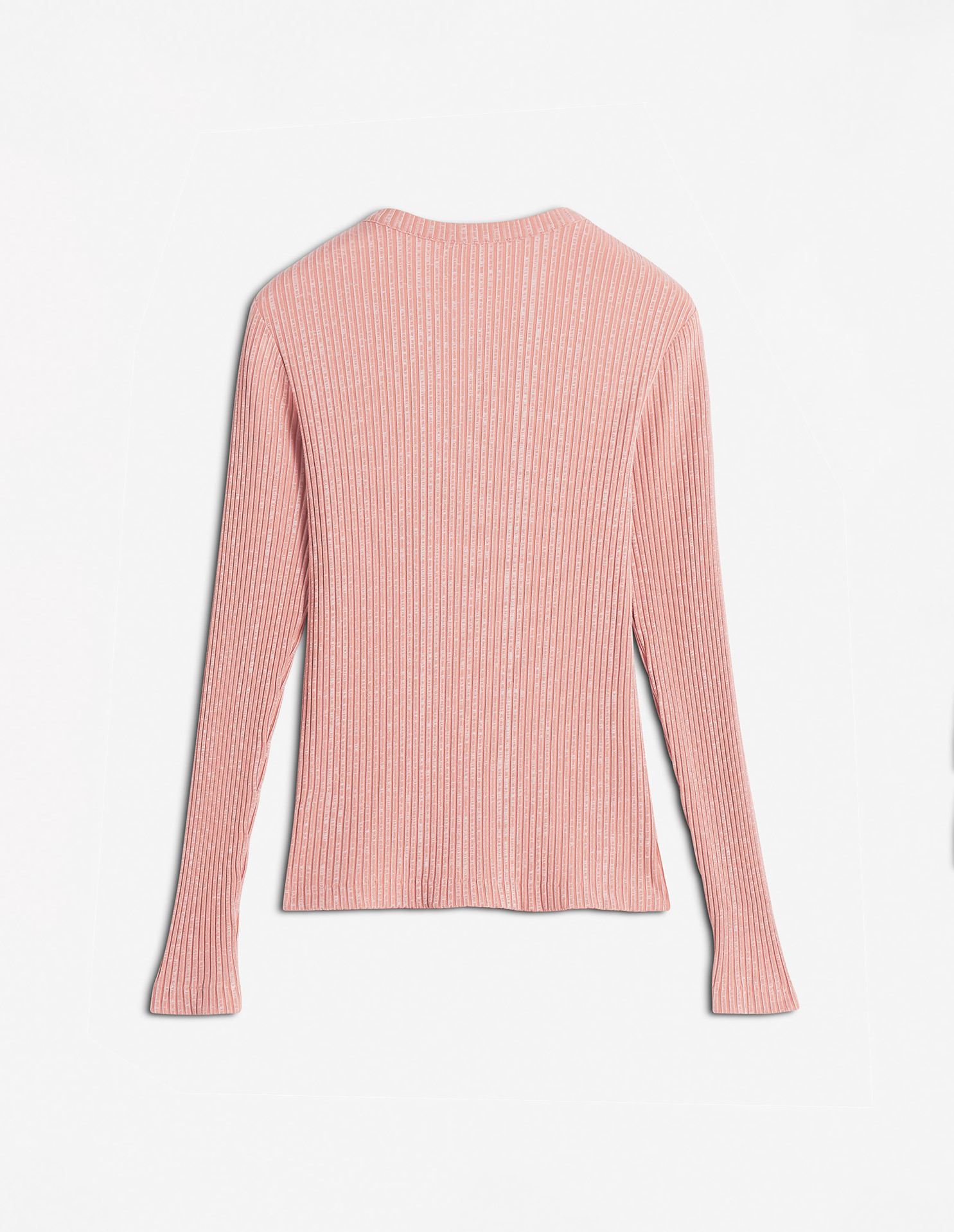 MAISON KITSUNE HANDWRITING LABEL RIBBED CARDIGAN - 6